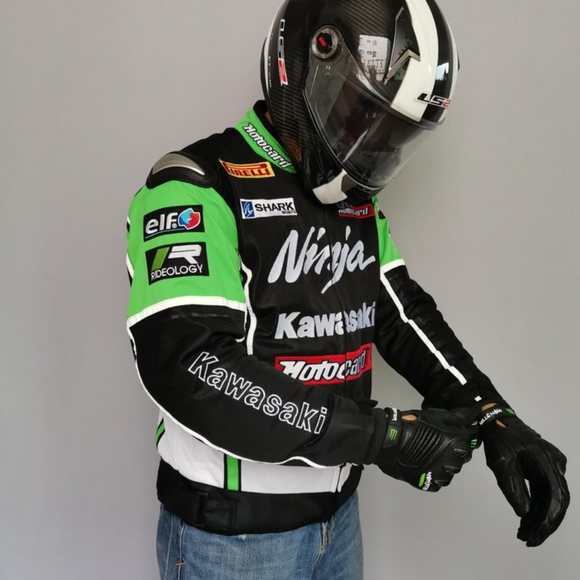 Men's Medium Kawasaki Jacket - Picture 2 of 2